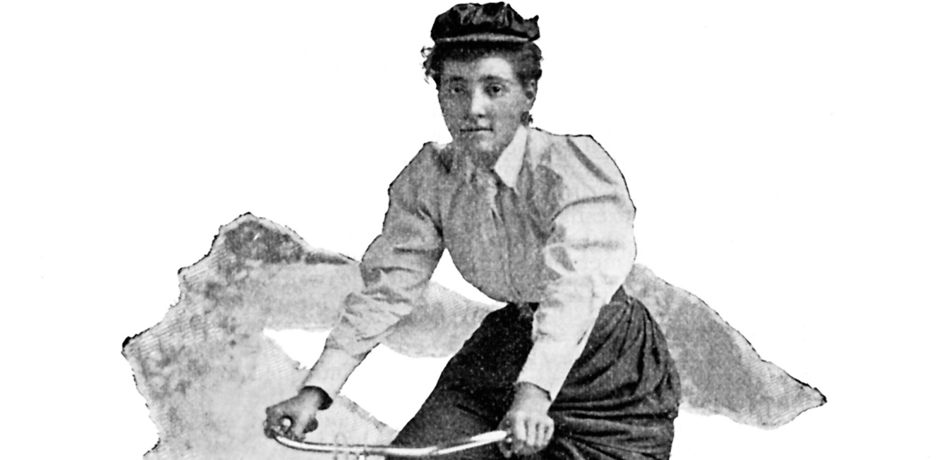 Annie Londonderry. Riiast pärit tüdruk, kes sõitis jalgrattaga ümber maailma